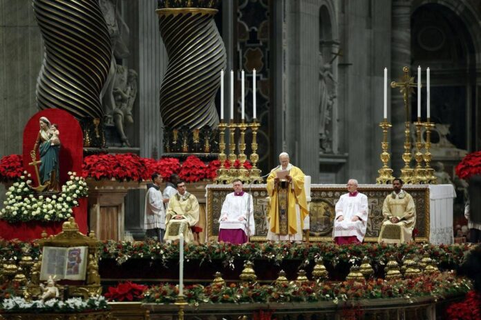 Ascolti tv, oltre 2 milioni di spettatori per la messa di Leone XIV alla vigilia di Natale
