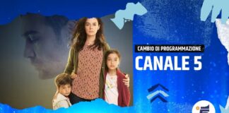 Cambio di programmazione Canale 5