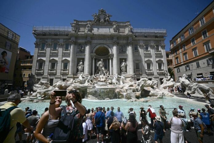 Rissa fontana di trevi