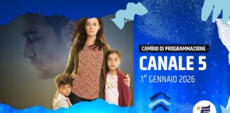 Palinsesto Canale 5 Primo gennaio 2026