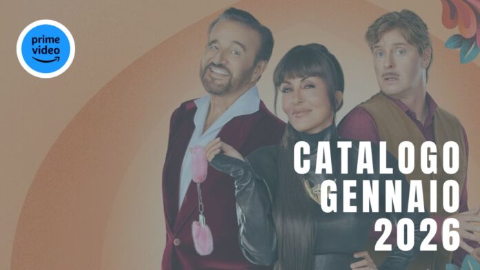Prime video catalogo gennaio 2026