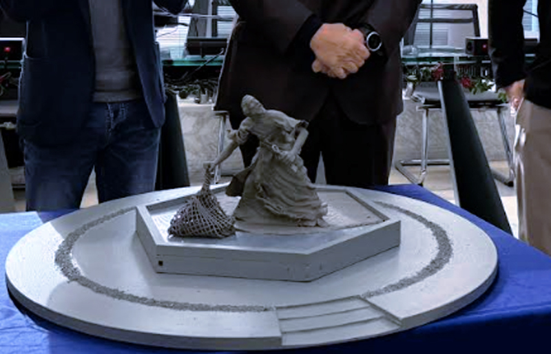 Ecco dove verrà posizionata a Fiumicino la statua di San Pietro Pescatore (FOTO) 2 Ecco dove verrà posizionata a Fiumicino la statua di San Pietro Pescatore (FOTO) 2