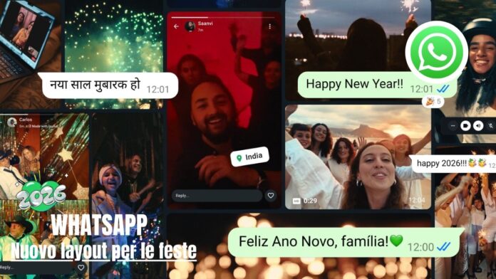 WhatsApp novità per le feste
