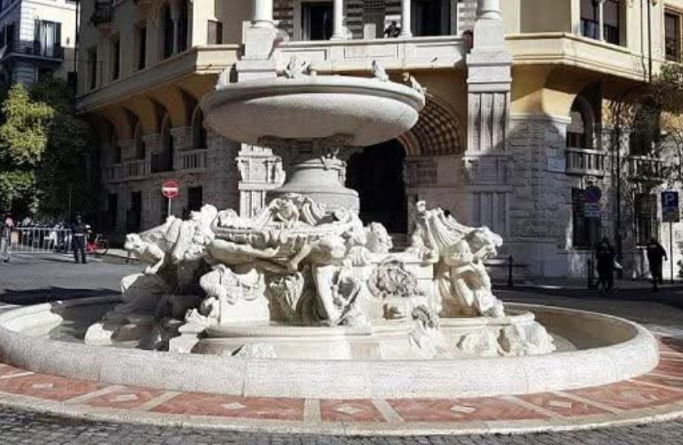 a coppede pedonalizzazione