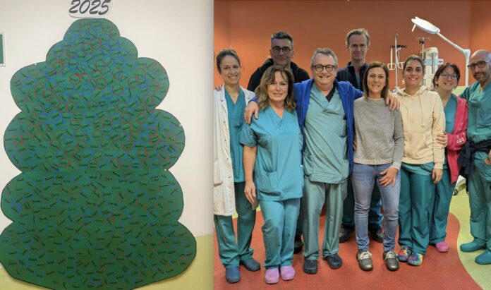 L'albero di Natale del Punto Nascita