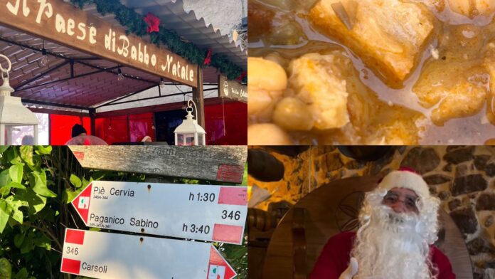collalto copertina Collalto Sabino si trasforma nel Paese di Babbo Natale: zuppe, salsicce, prodotti a Km0, giochi e artigianato nelle cantine