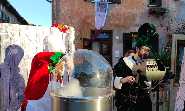 il borgo di babbo natale a ostia antica