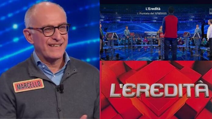 L'Eredità 11 dicembre 2025, Marcello torna alla Ghigliottina: quanto ha vinto ieri sera