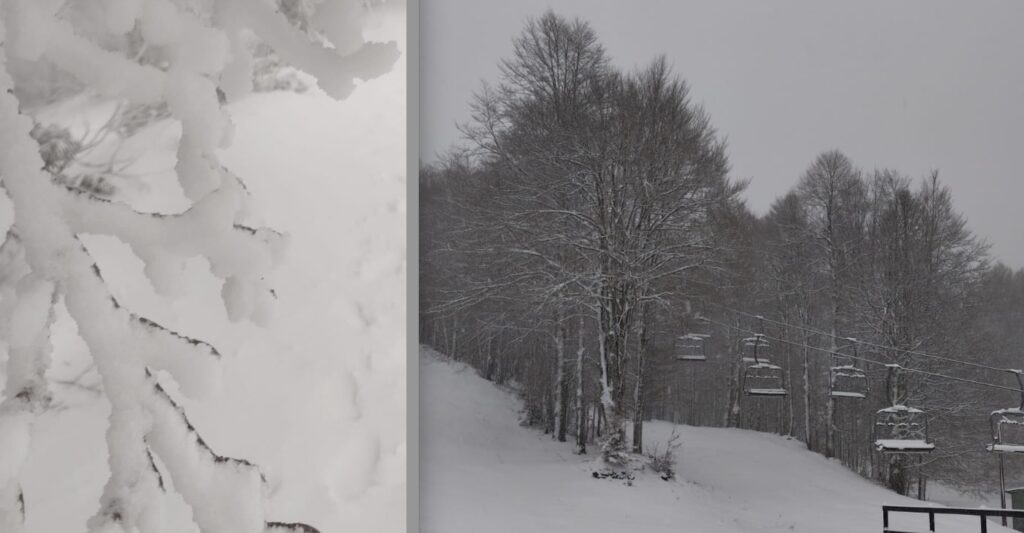 Natale con la neve a Monte Livata: la montagna di Roma si veste di bianco (VIDEO) 1