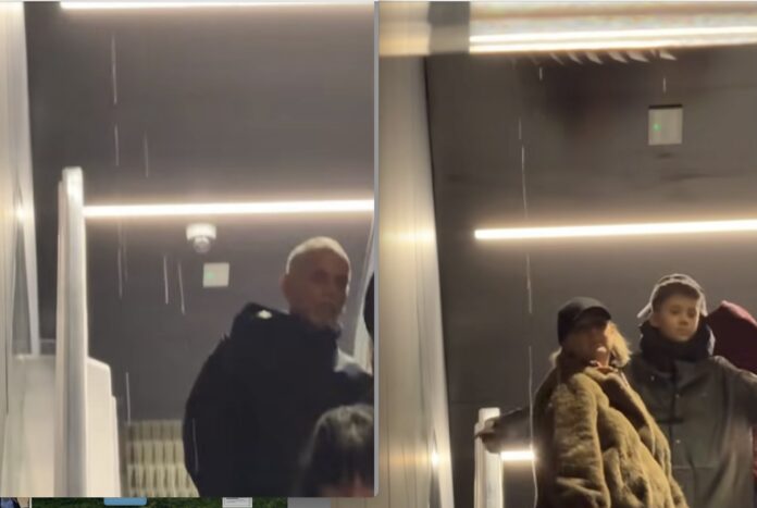Pioggia nella metro c