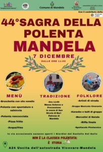 Sagra della Polenta a Mandela: ricco menù tra mercatini, cibo e atmosfere natalizie 1 Sagra della Polenta a Mandela: ricco menù tra mercatini, cibo e atmosfere natalizie 1