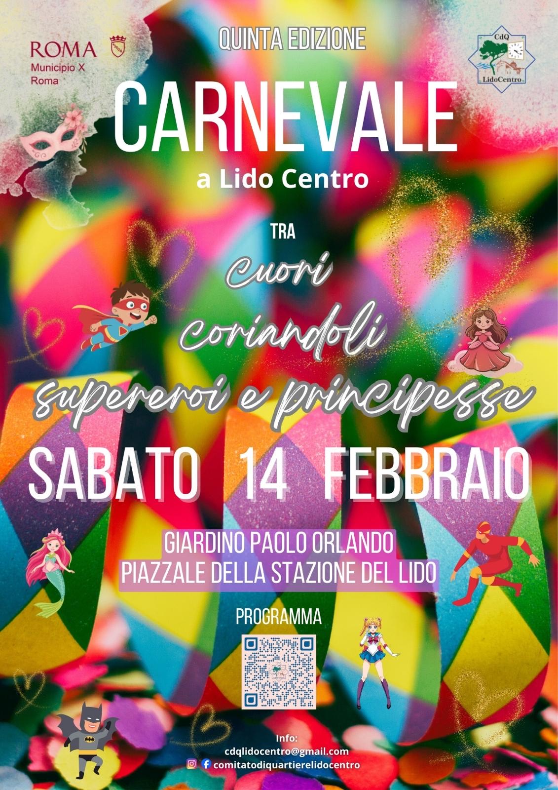 Carnevale e San Valentino si fondono: a Ostia una giornata di maschere e sentimenti nei Giardini Paolo Orlando 1 Carnevale e San Valentino si fondono: a Ostia una giornata di maschere e sentimenti nei Giardini Paolo Orlando 1