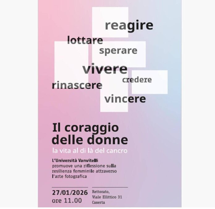 All’Università della Campania L. Vanvitelli bando fotografico e mostra raccontano donne che hanno superato cancro