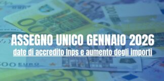 Assegno Unico Gennaio 2026
