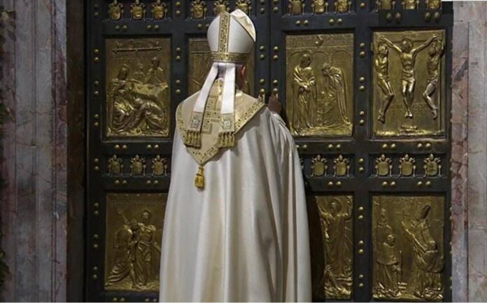 Giubileo, Papa chiude la Porta Santa di S. Pietro aperta da Francesco