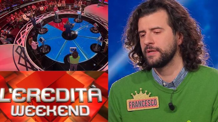 L'eredità weekend L'Eredità 24 gennaio 2025, puntata da brivido: due campioni eliminati, Francesco vince