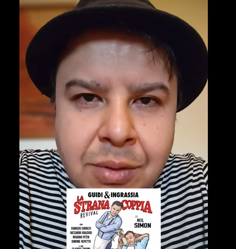 Danni da maltempo al Teatro Manzoni: la coppia Guidi-Ingrassia trasforma una raffica di blackout in comicità (VIDEO) 1