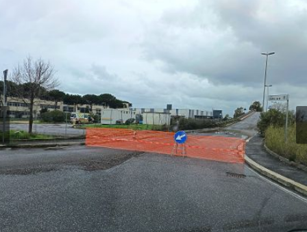 a fiumicino cavalcavia dell'arti