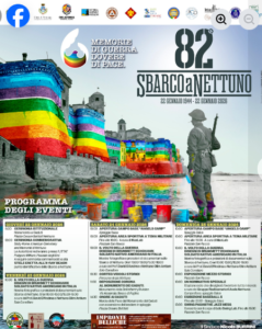 Nettuno rievoca lo sbarco alleato anche se alla storia è passato il nome di Anzio: il programma 1