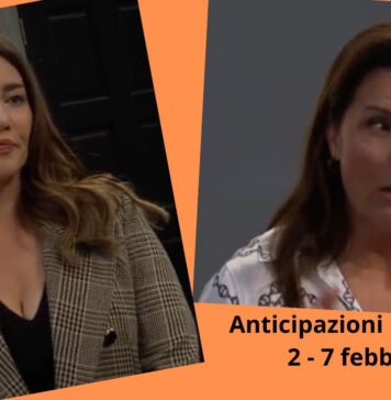 Beautiful, anticipazioni dal 2 al 7 febbraio: Steffy e Finn, contrasti su Sheila