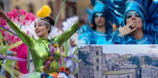 Carnevale di Ronciglione con visita di uno dei borghi più belli d'Italia: programma, cosa vedere e piatti tipici