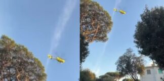 Grave incidente sul lavoro a Fregene: giardiniere in ospedale con elisoccorso