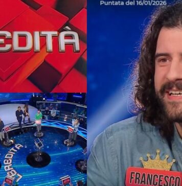 L'Eredità 16 gennaio 2026, quanto ha vinto il campione Francesco: montepremi e parola vincente