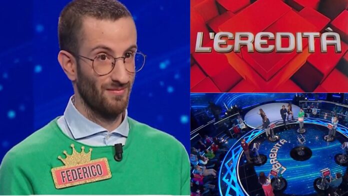 l'eredità cp L'Eredità 15 gennaio 2026, quanto ha vinto il campione Federico: montepremi e parola vincente
