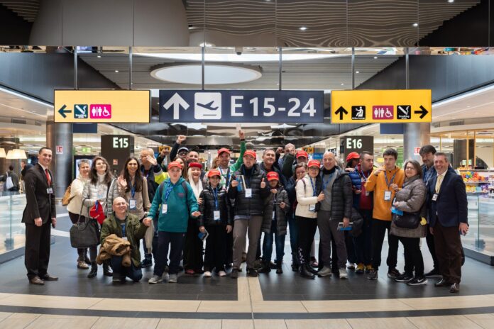 Aeroporto1 Emirates e Aeroporti di Roma, Travel Rehearsal a Fiumicino: viaggi accessibili con barriere invisibili ridotte