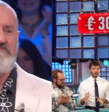 Affari Tuoi 20 febbraio, Giuliano da Carpi trova il pacco nero e festeggia: quanto ha vinto ieri