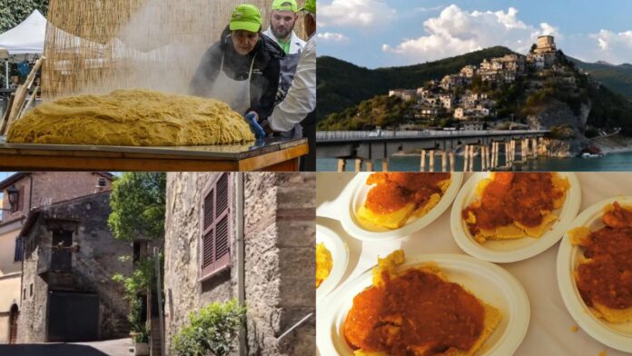 Castel Di Tora cp Festa del Polentone a Castel di Tora: tradizione secolare tra gusto e turismo sul Lago del Turano