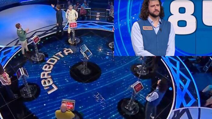 Francesco eredità L'Eredità 3 febbraio, Francesco di nuovo campione: quanto ha vinto alla Ghigliottina e parola vincente