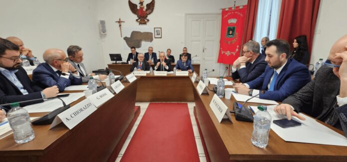 I Presidenti dei Consigli regionali riuniti a Niscemi
