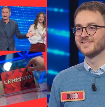 L'Eredità 24 febbraio, Duccio finalmente alla Ghigliottina: quanto ha vinto ieri sera