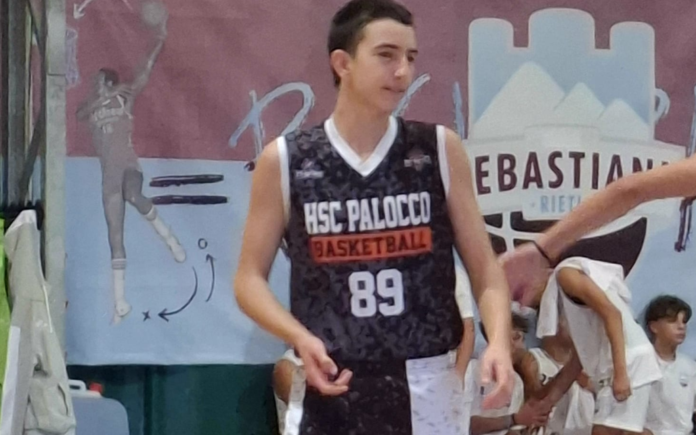 LORENZO VALERI ESORDIO CON IL PALOCCO BASKET A 15 ANNI 2026