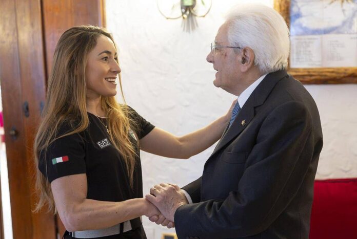 Mattarella a Cortina, l’incontro con Sofia Goggia e la telefonata con Arianna Fontana