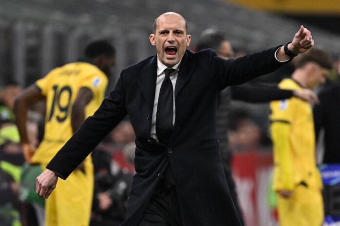 Milan, Allegri litiga con panchina del Como e viene espulso
