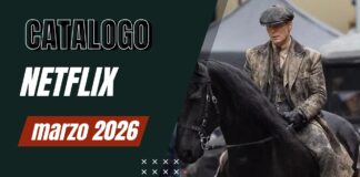 Netflix catalogo marzo 2026