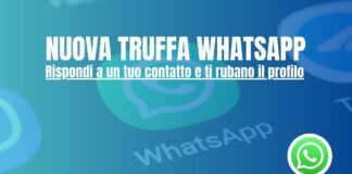 Nuova truffa Whatsapp