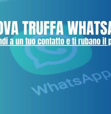 Nuova truffa Whatsapp