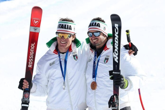 ‘Paris Jet-man’ e ‘Franzoni grandioso’: festa a Bormio per le prime medaglie azzurre di Milano Cortina