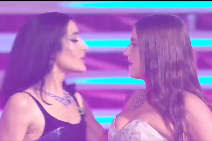 Sanremo 2026, tra Gaia e Levante scatta un bacio (ma non si vede in tv)