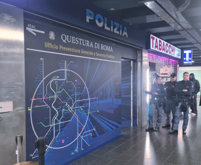 Aumenta la sicurezza nei sotterranei della stazione Termini: inaugurata la sede Polmetro a ridosso della metro (FOTO) 1 Aumenta la sicurezza nei sotterranei della stazione Termini: inaugurata la sede Polmetro a ridosso della metro (FOTO) 1