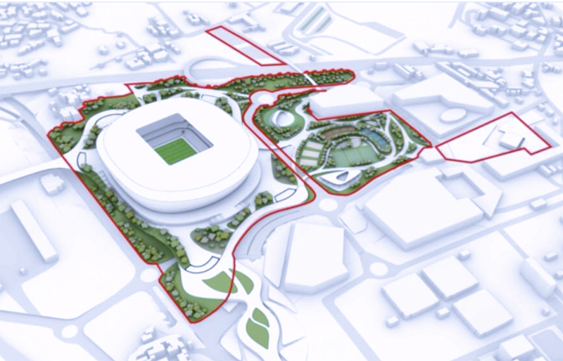 La Giunta Capitolina approva: tutti i numeri del nuovo stadio della AS Roma (FOTO) 1