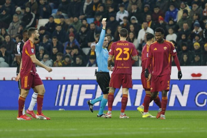Udinese-Roma, furia Gasperini su punizione assegnata a friulani (e sul gol): cos’è successo