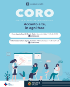 Un Coro dedicato dalla Asl Roma 3 alle gestanti: apre un nuovo servizio a Ostia e Fiumicino 1 Un Coro dedicato dalla Asl Roma 3 alle gestanti: apre un nuovo servizio a Ostia e Fiumicino 1