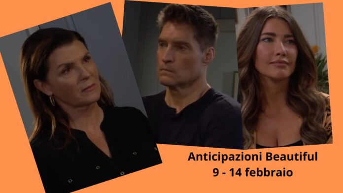 beautiful Beautiful, anticipazioni dal 9 al 14 febbraio: il matrimonio di Sheila e Deacon, Finn ingannato