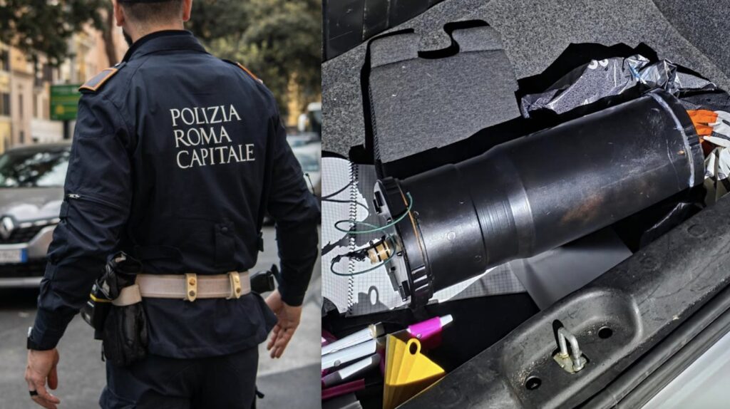 Allarme bomba a Roma est: scoperto ordigno artigianale su un'auto sospetta 1