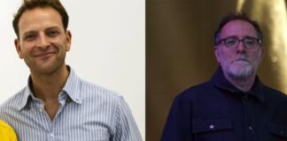 Alessandro Borghi e Valerio Mastandrea a Ostia per girare il film di Gianni Amelio