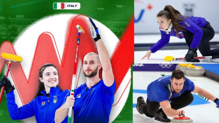 Cosa è il curling e a cosa serve la scopa: alle Olimpiadi atleti di punto Stefania Costantini e Amos Mosaner